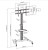 Equip 650630 uchwyt do telewizorów 2,18 m (86") Srebrny