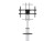Equip 650630 uchwyt do telewizorów 2,18 m (86") Srebrny