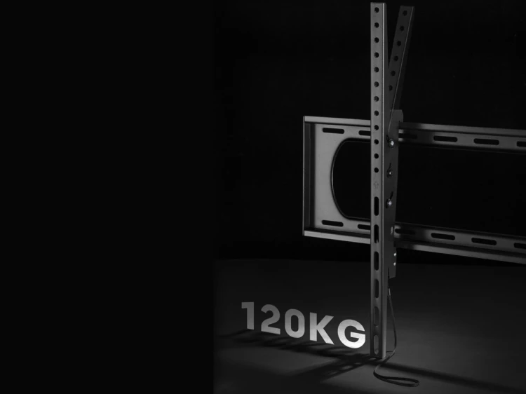 Equip 650339 uchwyt do telewizorów 3,05 m (120") Czarny