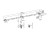 Equip 650158 uchwyt / stojak do monitorów 81,3 cm (32") Biurko Czarny