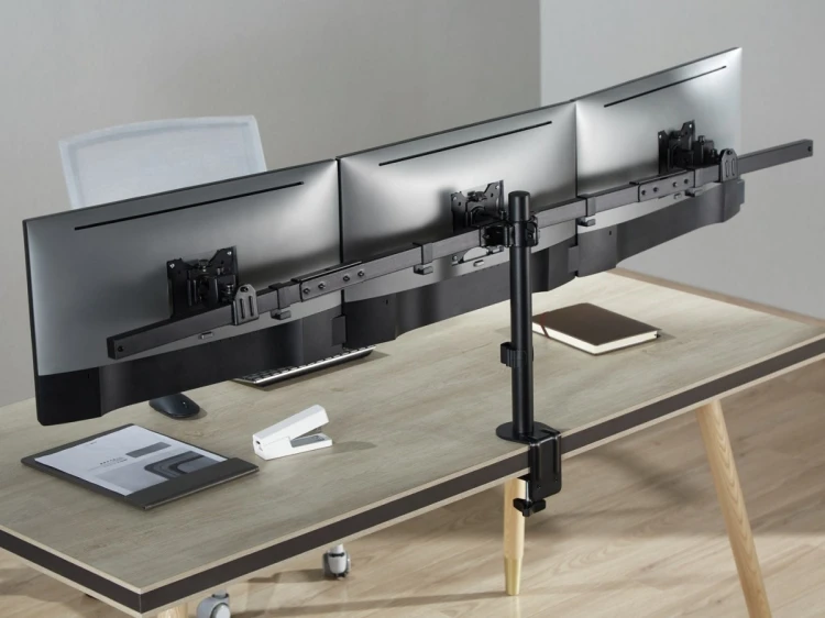 Equip 650158 uchwyt / stojak do monitorów 81,3 cm (32") Biurko Czarny
