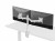 Equip 650167 uchwyt / stojak do monitorów 81,3 cm (32") Biurko Biały