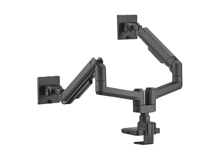 Uchwyt biurkowy 17"-35"/2TFT 360° Sprężyna gazowa 20Kg detaliczny
