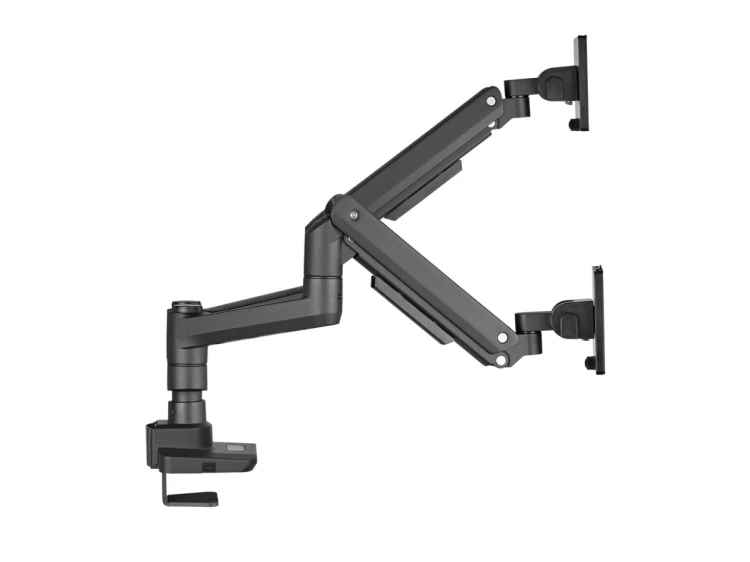 Uchwyt biurkowy 17"-35"/2TFT 360° Sprężyna gazowa 20Kg detaliczny