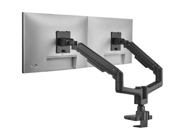 Uchwyt biurkowy 17"-35"/2TFT 360° Sprężyna gazowa 20Kg detaliczny