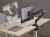 Equip 650184 uchwyt / stojak do monitorów 88,9 cm (35") Biurko Czarny