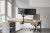 Neomounts DS60-425BL2 uchwyt / stojak do monitorów 68,6 cm (27") Biurko Czarny