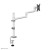 Neomounts DS60-425WH1 uchwyt / stojak do monitorów 68,6 cm (27") Biurko Biały