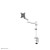 Neomounts DS60-425WH1 uchwyt / stojak do monitorów 68,6 cm (27") Biurko Biały
