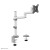 Neomounts DS60-425WH1 uchwyt / stojak do monitorów 68,6 cm (27") Biurko Biały