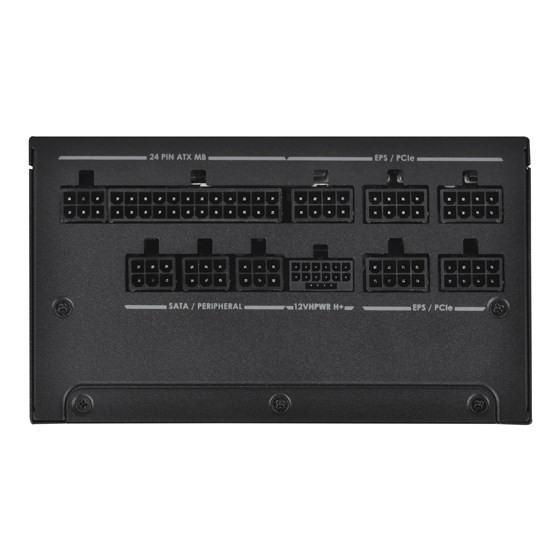 Silverstone DA1000R Gold moduł zasilaczy 1000 W 20+4 pin ATX ATX Czarny