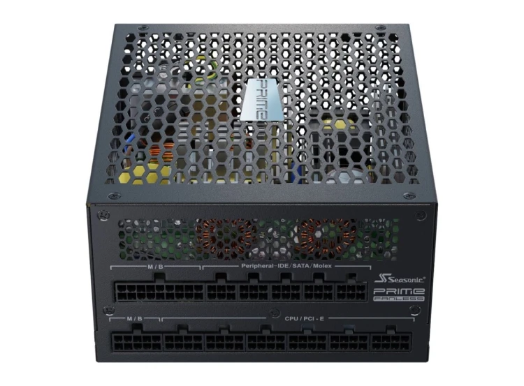Seasonic PRIME Fanless TX moduł zasilaczy 700 W 20+4 pin ATX ATX Czarny