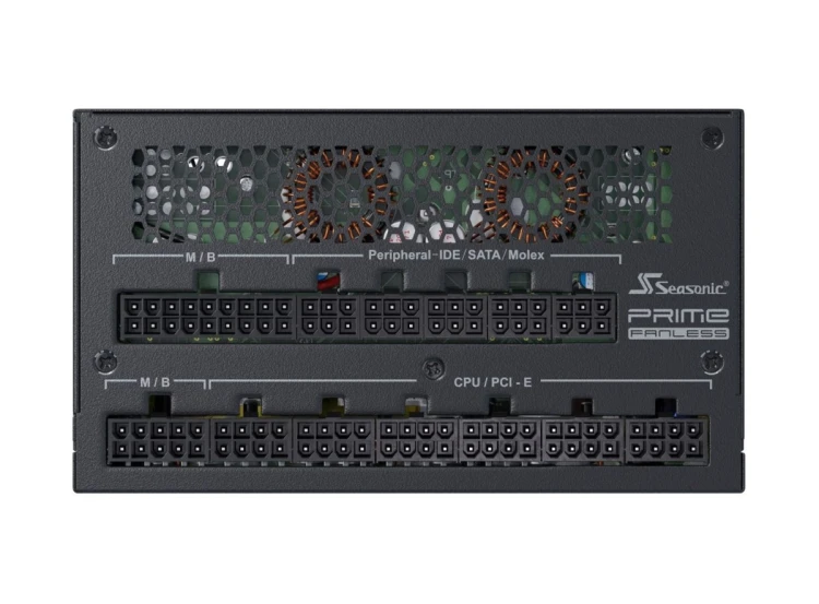 Seasonic PRIME Fanless TX moduł zasilaczy 700 W 20+4 pin ATX ATX Czarny