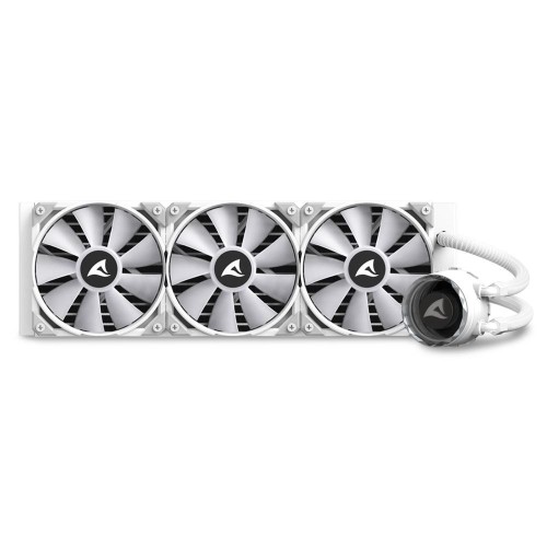 Sharkoon S90 Procesor Chłodnica cieczy all-in-one 12 cm Biały 1 szt.