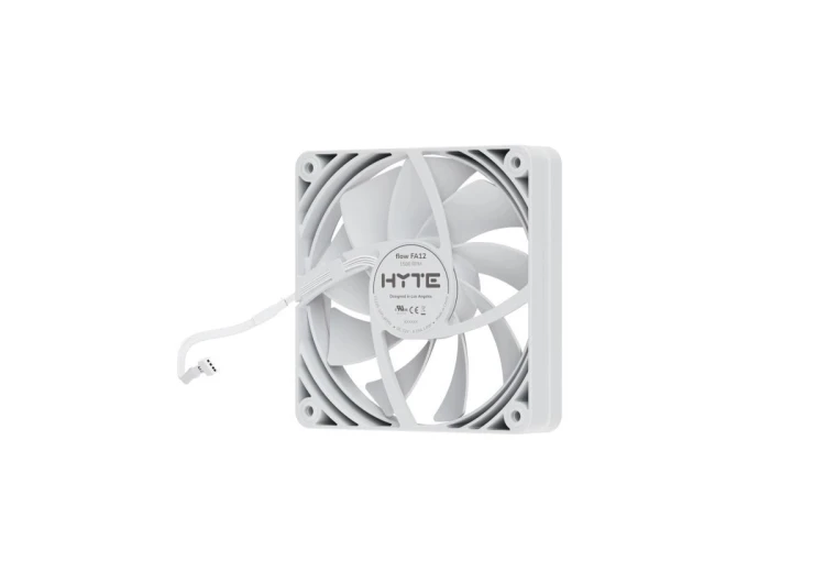 HYTE FAN- -FA12-WW-4 system chłodzenia komputerów Obudowa komputera Wentylator 12 cm Biały 4 szt.