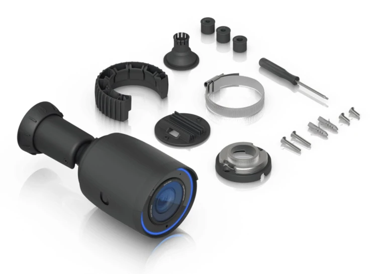 Ubiquiti G6 Pro Bullet Tubowa Kamera bezpieczeństwa IP Wewnętrz i na wolnym powietrzu 3840 x 2160 px Sufit / ściana / słup
