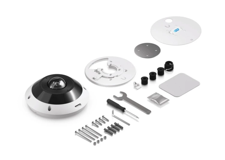 Ubiquiti G6 Pro 360 Kopułowa Kamera bezpieczeństwa IP Wewnętrz i na wolnym powietrzu 3504 x 3504 px Sufit / Ściana