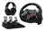 Logitech G 991-000539 kontroler gier Aluminium, Czarny USB Kierownica + pedały + zestaw słuchawkowy PC, PlayStation 4, PlayStation 5, Playstation 3