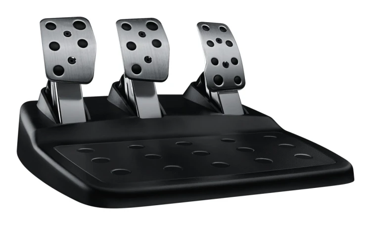 Logitech G 991-000539 kontroler gier Aluminium, Czarny USB Kierownica + pedały + zestaw słuchawkowy PC, PlayStation 4, PlayStation 5, Playstation 3