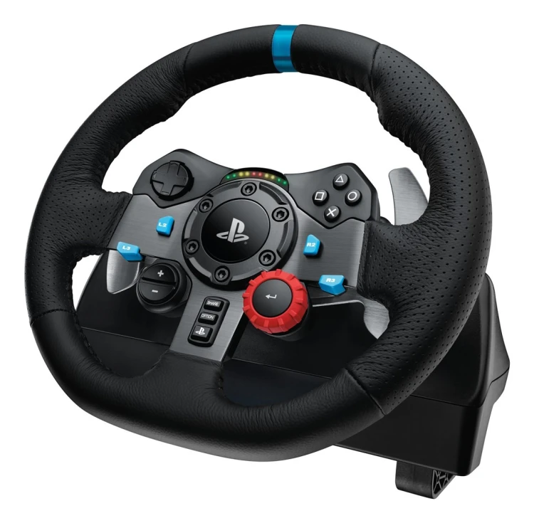Logitech G 991-000539 kontroler gier Aluminium, Czarny USB Kierownica + pedały + zestaw słuchawkowy PC, PlayStation 4, PlayStation 5, Playstation 3