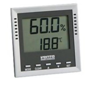 Venta 6011000 higrometr i psychrometr Wewnętrzna Higrometr elektroniczny Srebrny