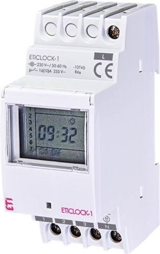 TIME SWITCH DIGITAL MODUL CLOCK-1 1P 16A