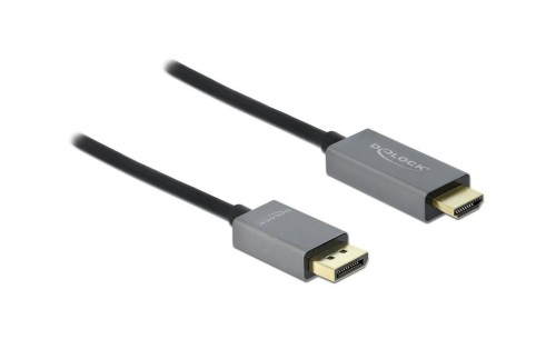 DeLOCK Aktywny DisplayPort 1.4 do kabla HDMI 4K 60 Hz (HDR), 2 m