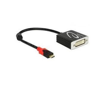DeLOCK 62734 adapter kablowy 0,2 m DisplayPort HDMI Typu A (Standard) Czarny