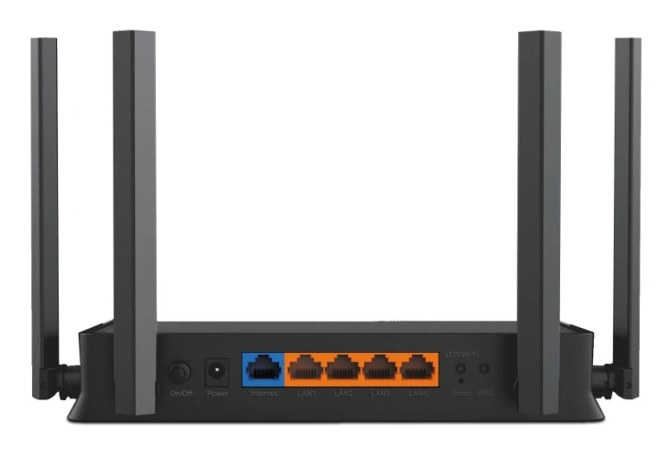 TP-Link Archer BE220 router bezprzewodowy Gigabit Ethernet Dual-band (2.4 GHz/5 GHz) Czarny