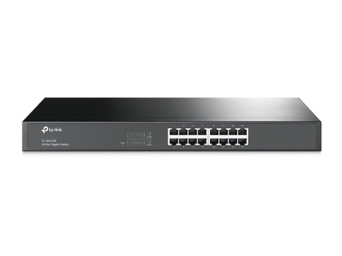 TP-Link TL-SG1016 przełącznik sieciowy Nie zarządzany Gigabit Ethernet (10/100/1000) 1U Czarny