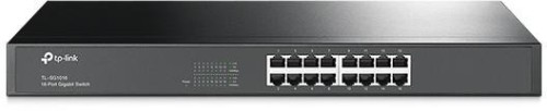 TP-Link TL-SG1016 przełącznik sieciowy Nie zarządzany Gigabit Ethernet (10/100/1000) 1U Czarny
