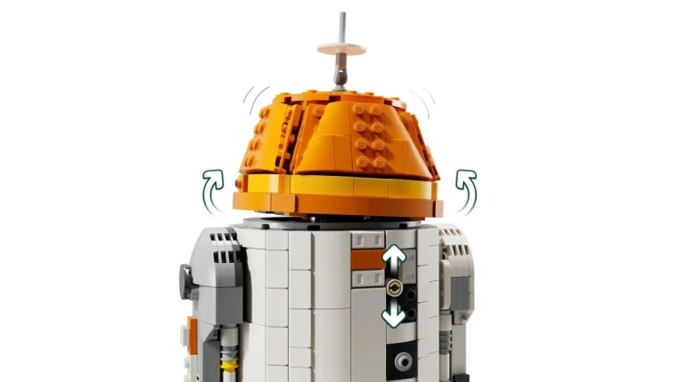 LEGO STAR WARS 75416 Droid astromechaniczny Chopper (C1-10P)