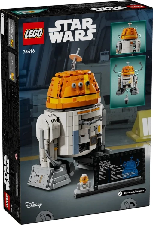LEGO STAR WARS 75416 Droid astromechaniczny Chopper (C1-10P)
