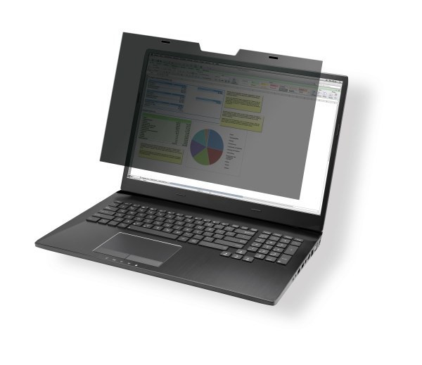 Durable 514457 filtr do ekranu 35,6 cm (14") Laptop Bezramkowy filtr prywatności na wyswietlacz