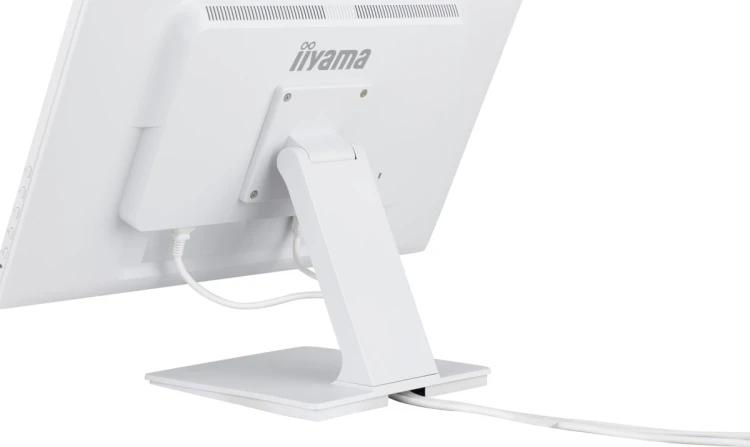 iiyama T2452MSC-W2AG monitor komputerowy 61 cm (24") 1920 x 1080 px Full HD LED Ekran dotykowy Biały