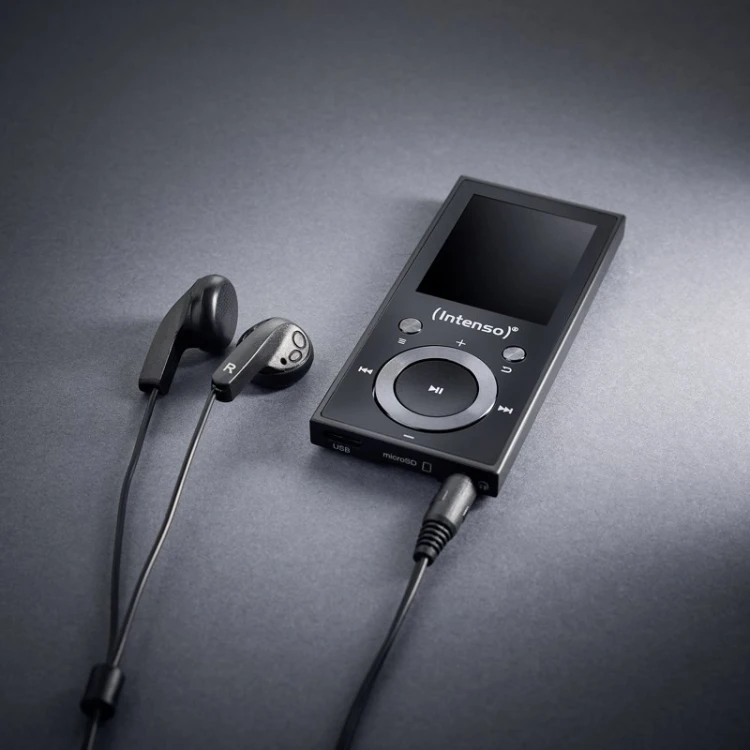 Intenso 3717490 odtwarzacz MP3/MP4 Odtwarzacz MP4 64 GB Czarny