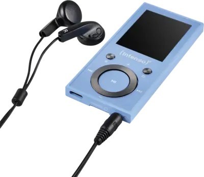 Intenso MP3 Videoplayer 1,8" Video Scooter BT 64GB Blue