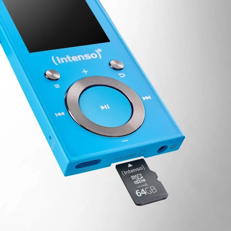 Intenso MP3 Videoplayer 1,8" Video Scooter BT 64GB Blue