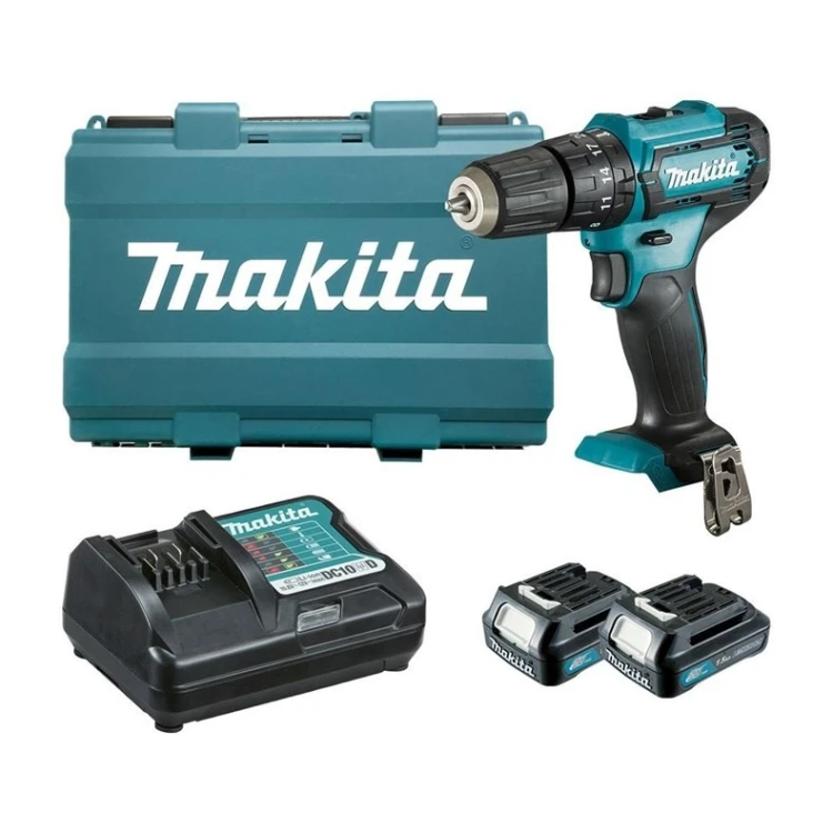 Wiertarka akumulatorowa Makita Combi Drill CXT HP333DWAE (12V maks., 2,0Ah, 30Nm, 0–1700min?1)