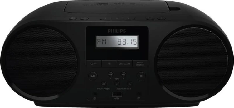 Philips TAZ5000/10 odtwarzacz cd Czarny Przenośny odtwarzacz CD