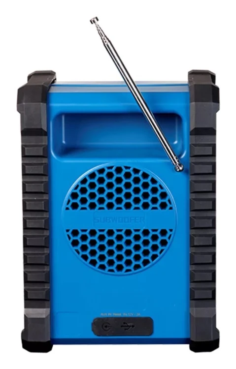 Denver WRD-60 radio Przenośny Czarny, Niebieski