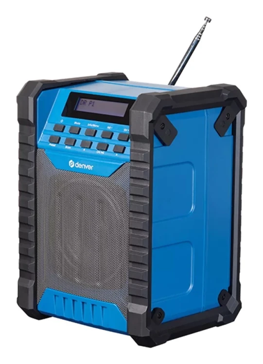 Denver WRD-60 radio Przenośny Czarny, Niebieski