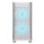 COUGAR CGR-5YA6W-RGB Midi Tower Biały