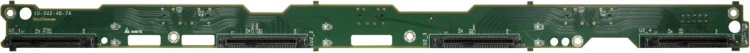 Inter-Tech 88887405 panel drive bay Płyta tylna Zielony