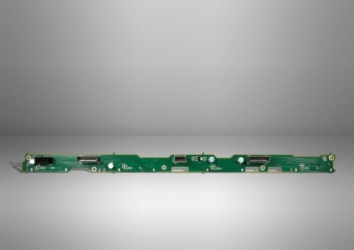 Inter-Tech 88887405 panel drive bay Płyta tylna Zielony