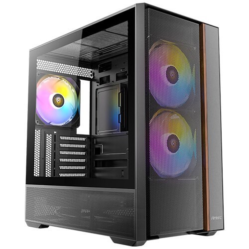 Antec FLUX REAR Midi Tower Czarny