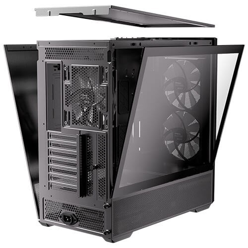 Antec FLUX REAR Midi Tower Czarny