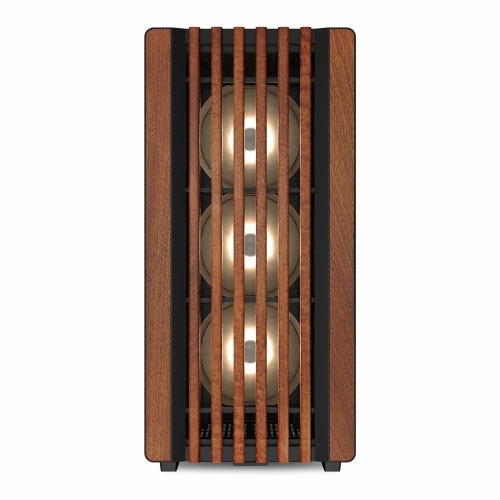 Sharkoon REBEL C70G RGB Full Tower Czarny, Drewno