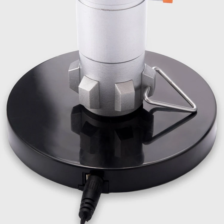 Ukonic 16987 lampa stołowa LED Czarny, Szary, Biały