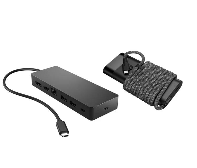 HP Zestaw uniwersalnego koncentratora USB-C i ładowarki do laptopów